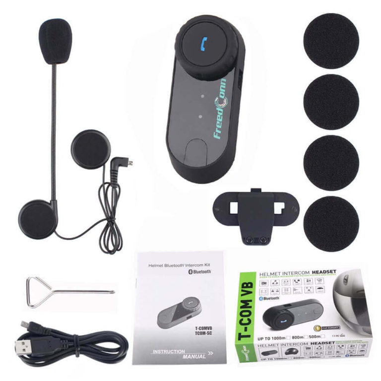 VB Helmet Intercom Headset