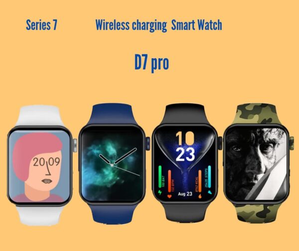 The new smartwatch in this series, the D7 PRO, has an enhanced appearance over the other copied models.