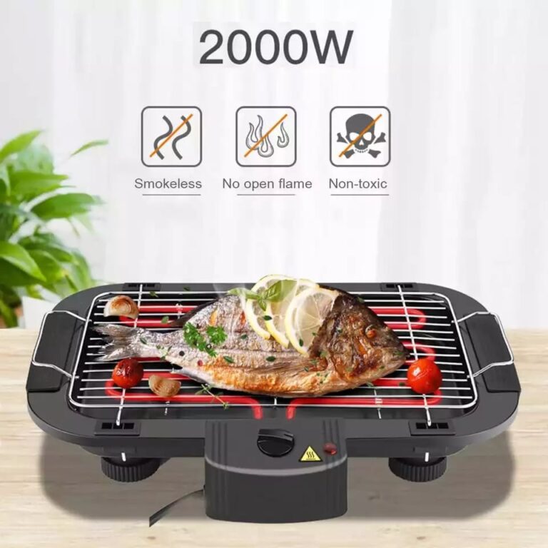 Multipurpose Electric Smokeless Grill BBQ without Charcoal - Image 2