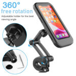 HL-69 Bike Phone Holders Adjustable Waterproof Mobile Case