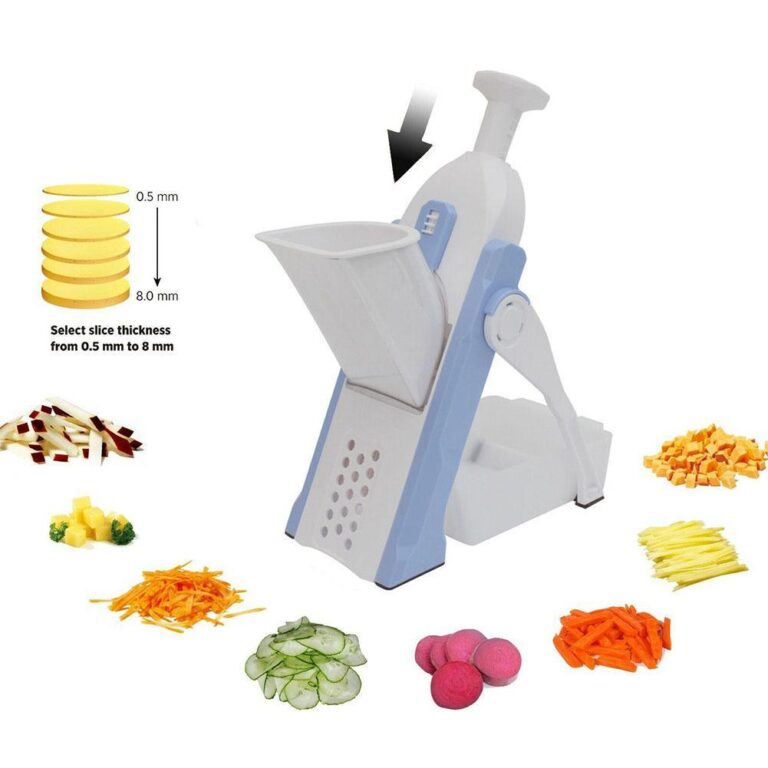 Safe Mandoline Vegetable Chopper Slicer Multifunction Cutter - Image 3