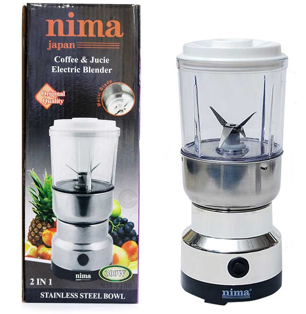 New 2 in1 Nima Electric Spice Grinder and Blender