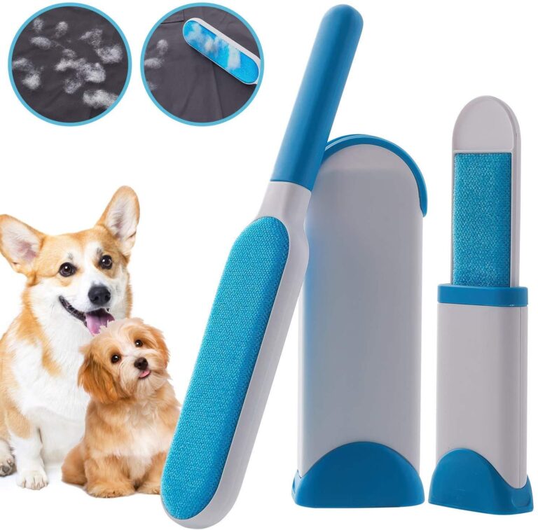 Pet Fur Remover With Self-Cleaning Base Reusable - Image 2