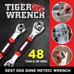 Tiger Wrench is a uniquely designed instrument that combines 48 tools into one and speeds up any repair