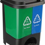 Widespread Hot sale Household Double Dustbin Recycle