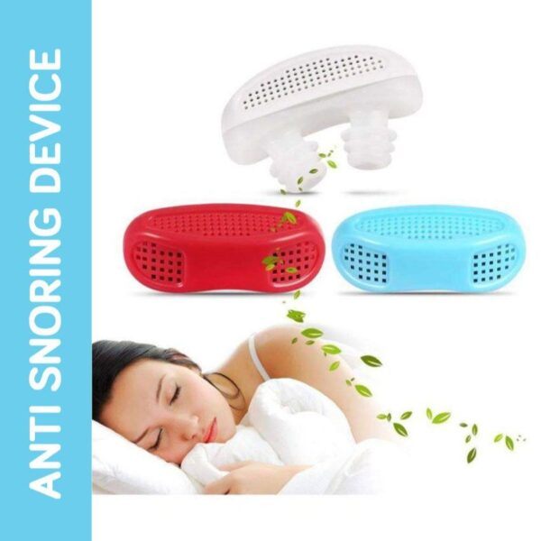 2-in-1 Snore-Stopping