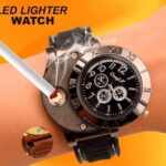 2 in 1 Wrist Watch and Lighter with USB