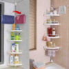 Multi Corner Shelf Adjustable 4 Tier Bathroom Corner Shelf