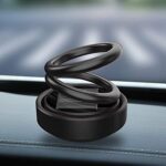 Solar Rotation Double-Ring Car Aromatherapy