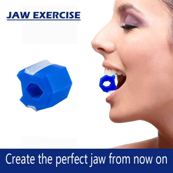 Jawline Shaper Jaw Exerciser Maker Face Exerciser Stress-Relieving