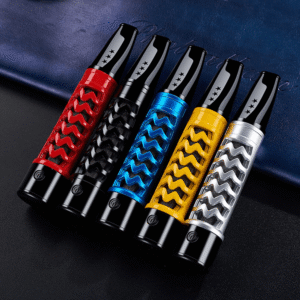 Luxury Cigarette Holder with USB Coil Lighter with Anti-Dirty Ash Collection