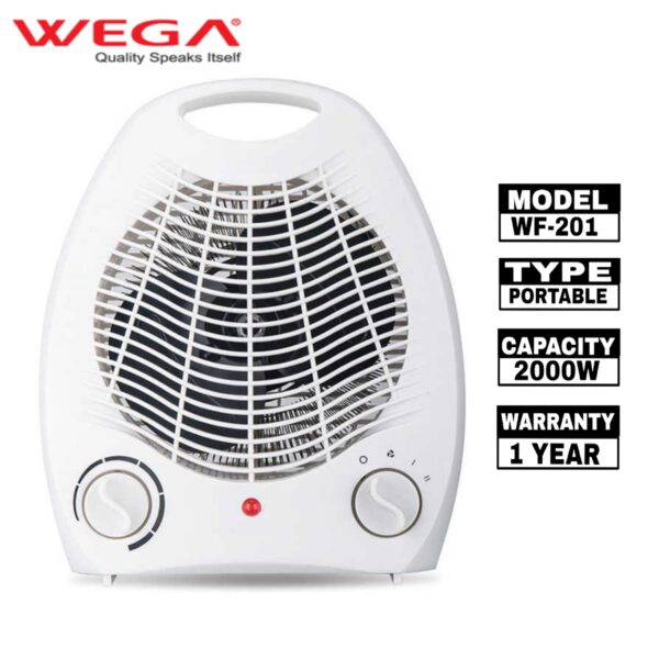 Wega Electronic Fan Heater