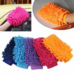 Unisex Car Washing Gloves 2 Sided Microfiber Gloves