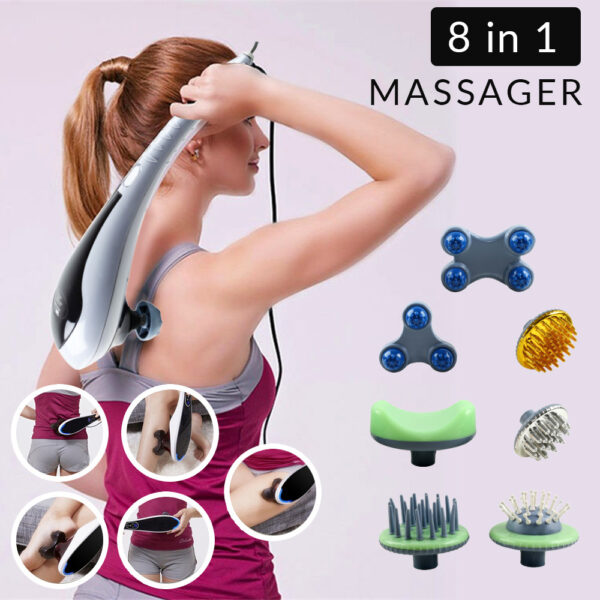 8 In 1 Magic Complete Body Massager For Weight Loss And Pain Relief