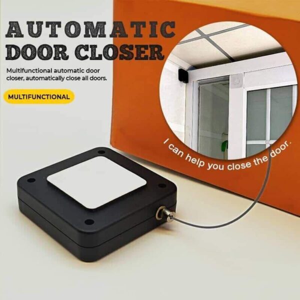Automatic Door Closer Punch-Free for Drawers Rawstring