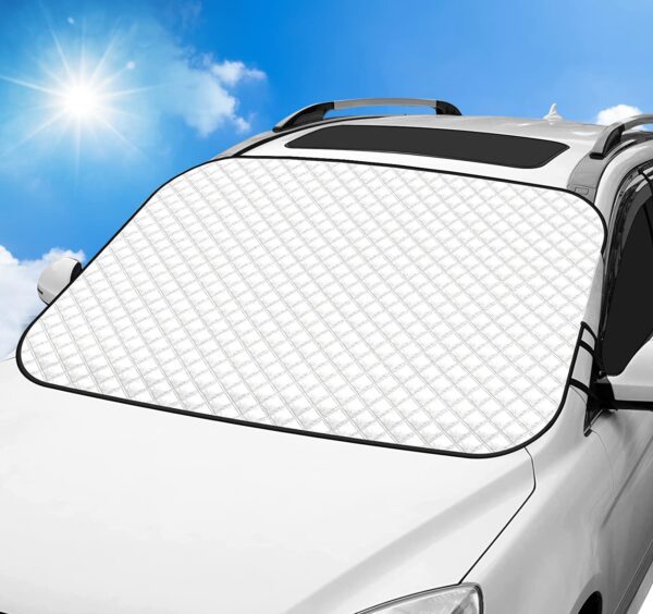 Car Windscreen Sun Shade Summer Foldable Removable Car Shield