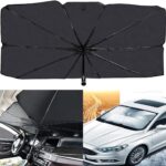 Car Windshield Umbrella UV Block Sunshade with Broken Window Head