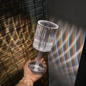 Crystal Table Lamp Color Changing Diamond Sparking Light