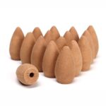 Dingze 40Pcs Backflow Incense Burner Fragrant Cone (Agilawood)