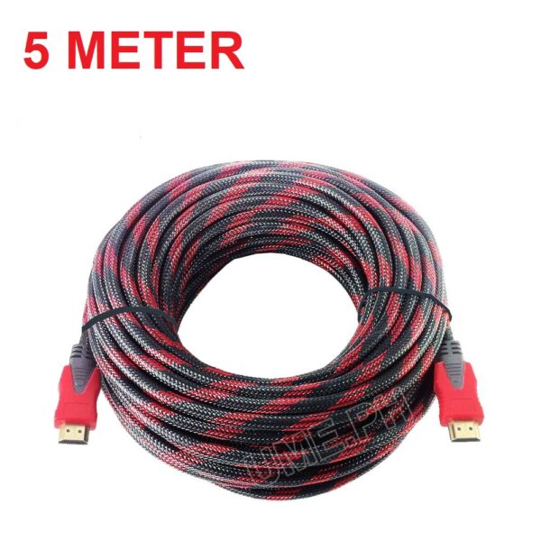 HDMI Cable 5 Meter Long Ultra HD Branded Cable