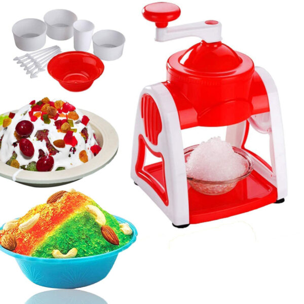 Manual Ice Gola Maker Ice Snow Slush Maker Machine