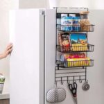 Refrigerator Hanging Rack Fridge Hanging Rack Shelf Side Storage