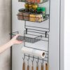 Refrigerator Hanging Rack Fridge Hanging Rack Shelf Side Storage