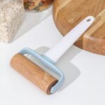 Rolling Pin Momo Maker Pastry Dough Hole Puncher Cookie Roller