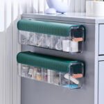 Socks Underwear Drawer Organizer Wall Mount Self-Adhesive Storage