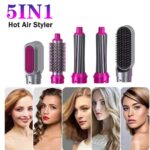 5-in-1 Electric Hair Dryer Brush Hot Air Styler Blow Dryer Comb