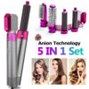 5-in-1 Electric Hair Dryer Brush Hot Air Styler Blow Dryer Comb