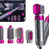 5-in-1 Electric Hair Dryer Brush Hot Air Styler Blow Dryer Comb - Image 2