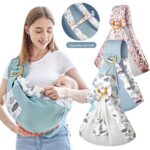 Baby Wrap Carrier Ring Sling Cotton Bag Breathable Fabric