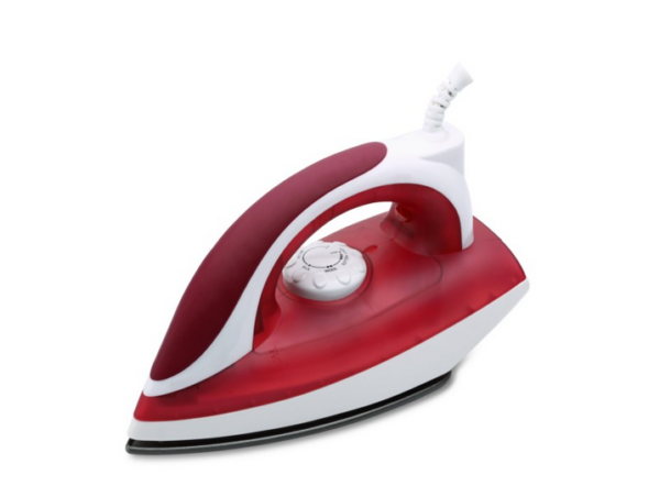 Electromax Dry Iron Adjustable Thermostat Smooth and Fast Ironing_