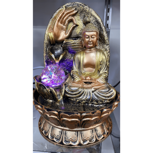 Gautam Buddha Water Fountain Statue Home Decor Item