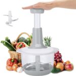 Manual Food Chopper Large Hand-Press Vegetable Chopper