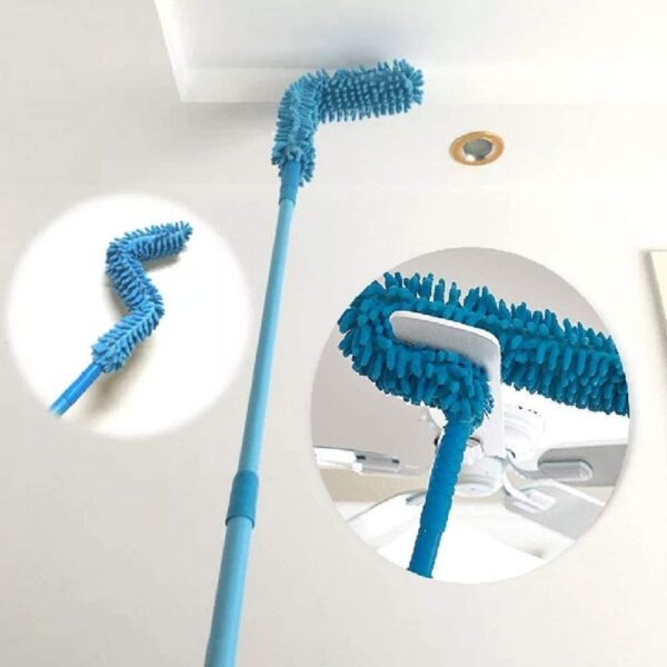 Microfiber Duster With Bendable Head With 360 Degree Flexible