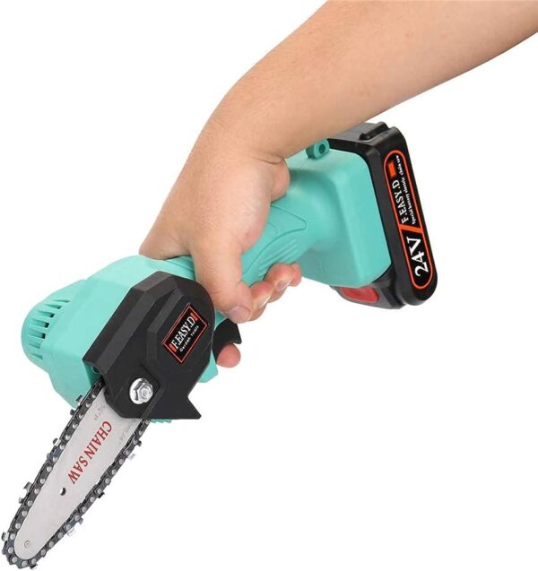 One-Handed Electric Saw Handheld Cordless Chainsaw for Tree Cutting