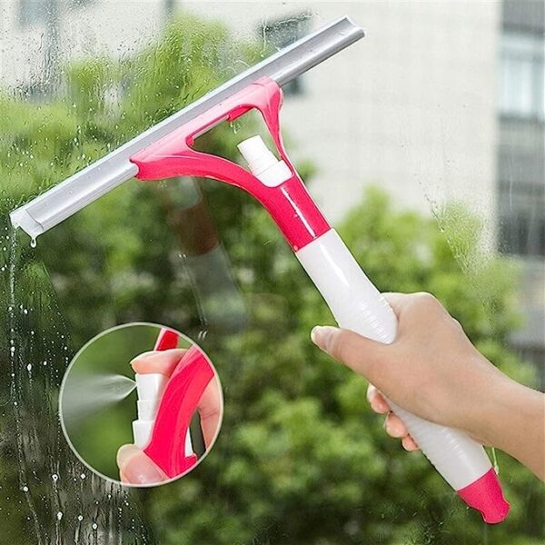 Plastic Kitchen Wiper Cleaning Brush with Magic Spray