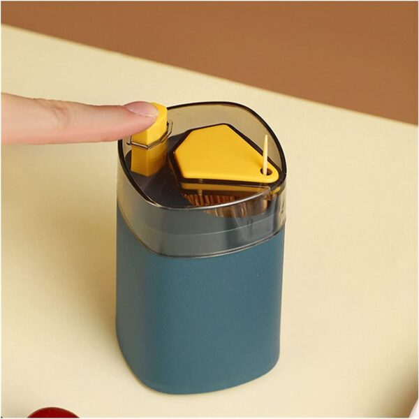 Pop-Up Toothpick Holder Portable Household Table Toothpick Container