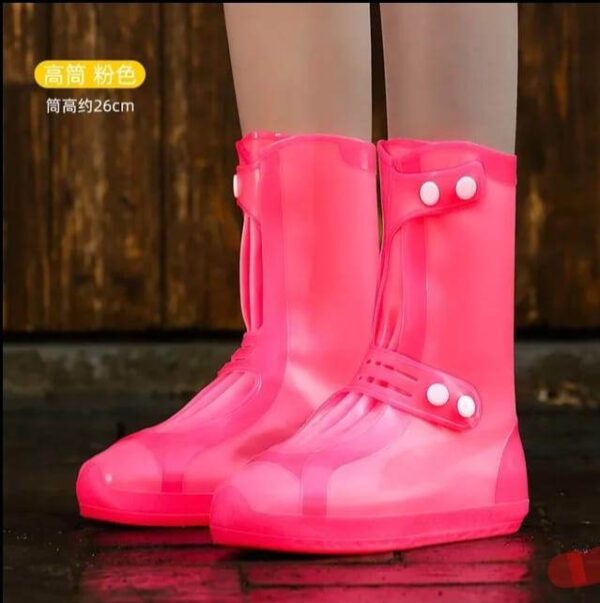Rain Shoes Cover Foldable Waterproof Long Lasting Rain Shoes Protector