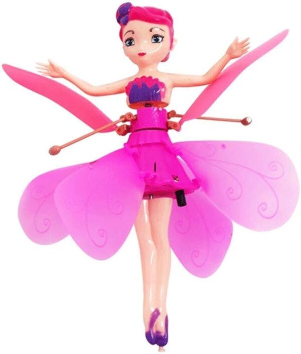 Rechargeable Flying Doll for Kids Flying Princess Doll Magic Control Toy