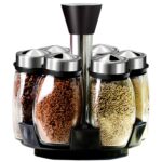 Seasoning Bottle Set 7 Piece Rotatable Multi-purpose Spice Container