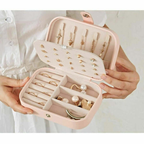 Travel Jewellery Case, Mini Portable Jewellery Storage Box