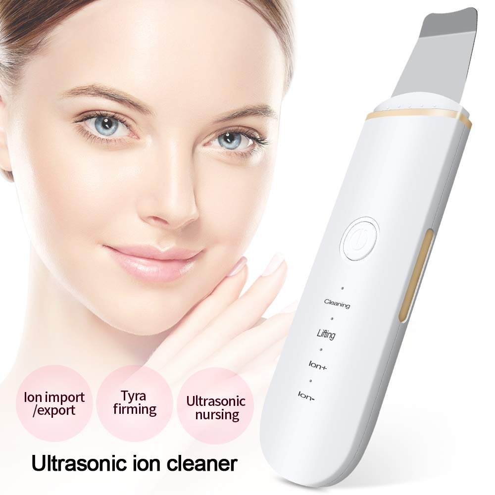 Ultrasonic Skin Scrubber Blackhead Remover With 3 Modes Rechargeable Ultrasonic Skin Scrubber Blackhead Remover With 3 Modes Rechargeable