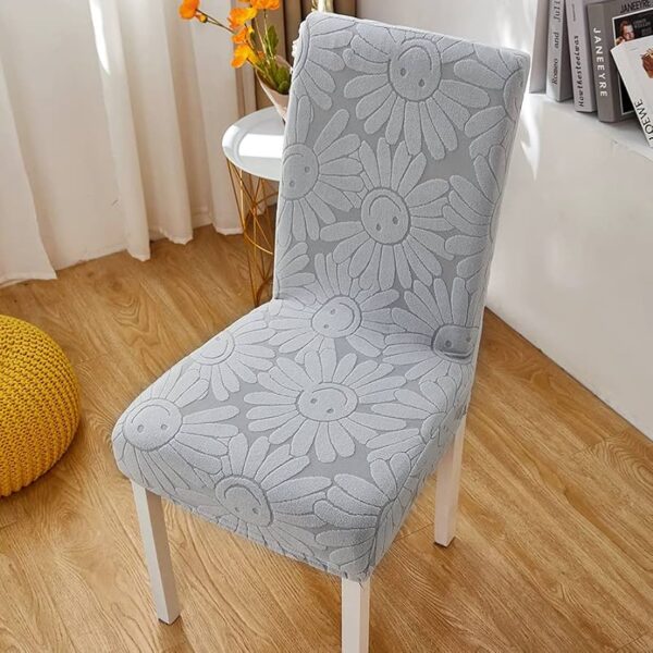 Chair Cover Stretchable Washable Elastic Dining Chair Covers Set