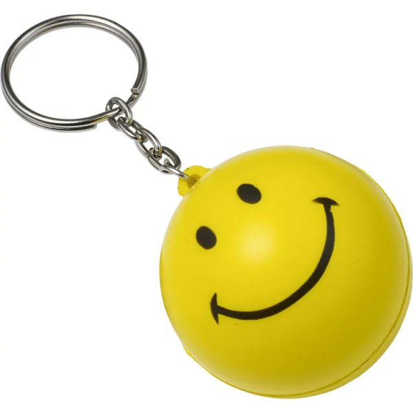 Cute Smiley Face Keychain