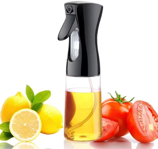 Oil Spray Bottle Dispenser Glass Vinegar Mist Sprayer Bottle 200ML