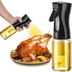 Oil Spray Bottle Dispenser Glass Vinegar Mist Sprayer Bottle 200ML