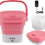 Portable Washing Machine with Small Foldable Drain Basket